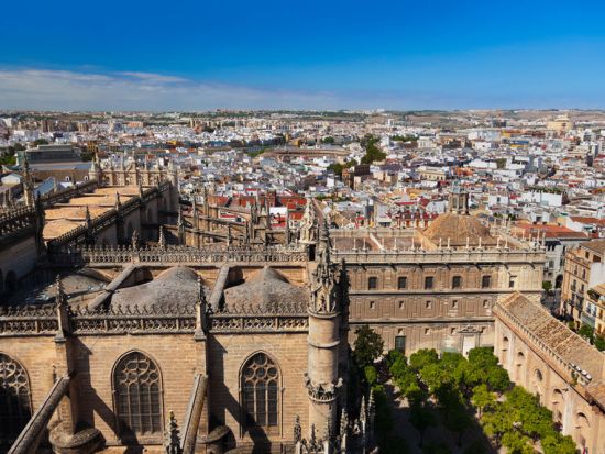 セビリア大聖堂＆ヒラルダの塔　優先入場見学ツアー ＜英語ガイド／セビリア発＞