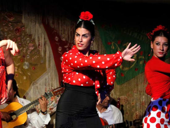 Spain, Madrid, Cafe de Chinitas Flamenco Show