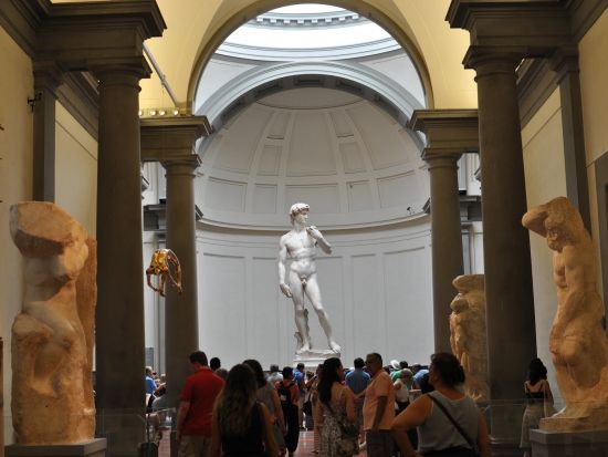 ダヴィデ像に会いに行こう！ アカデミア美術館1時間鑑賞ツアー＜英語／フィレンツェ発＞