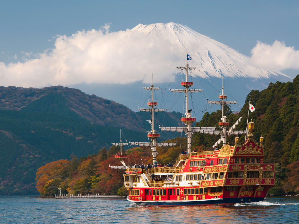 Mt. Fuji Tour from Tokyo with Lake Ashi Cruise and Hakone Ropeway Ride ...