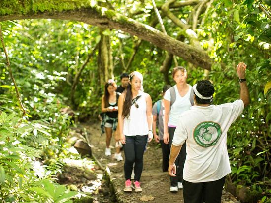 Oahu_Nature and You_hiking group with lunch