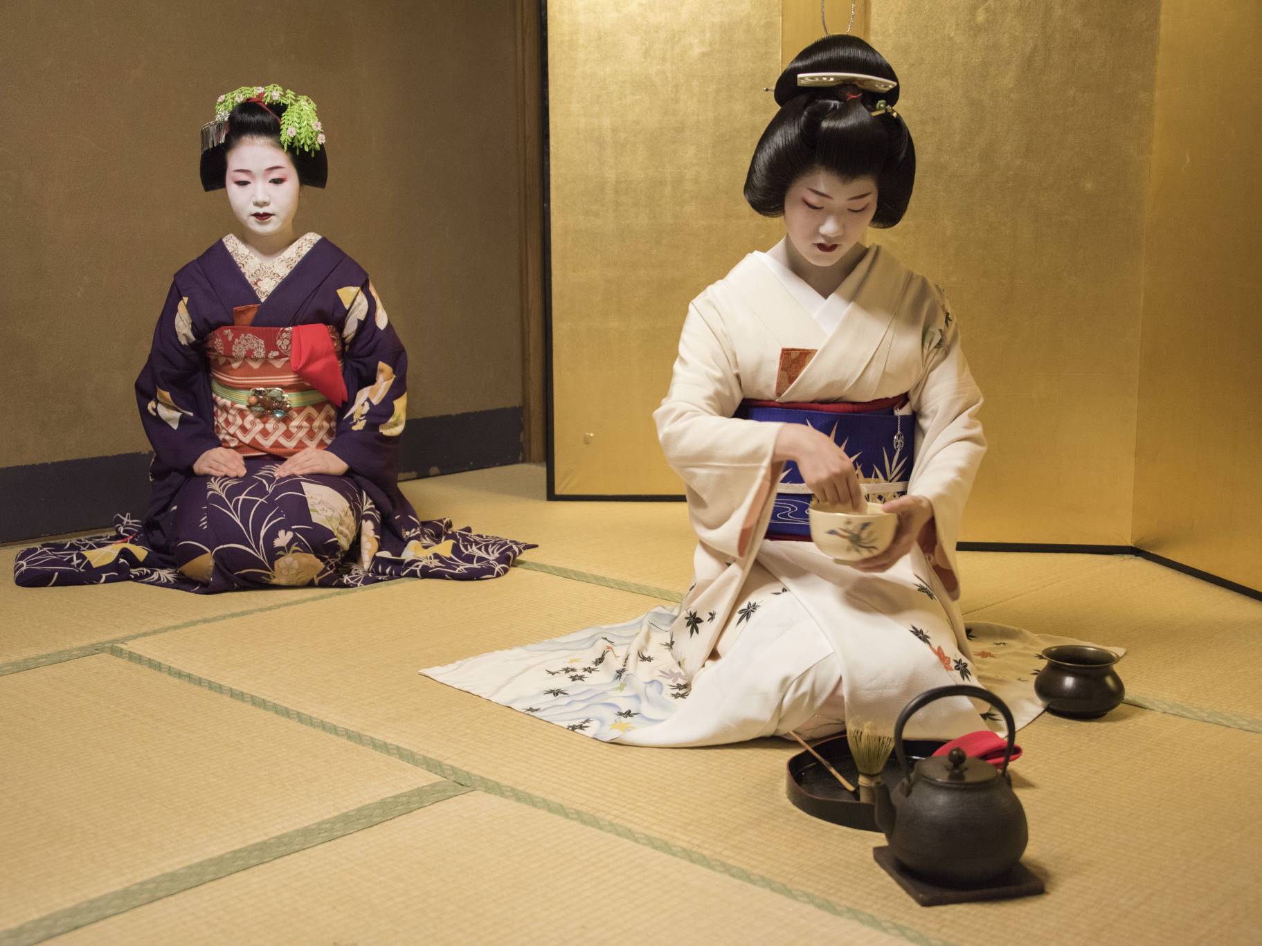 Kyoto Private Maiko Entertainment With Tea Ceremony And Photo Op Tours Activities Fun Things To
