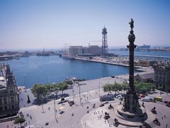 Spain, Barcelona, Columbus Monument