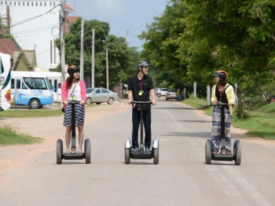 シェムリアップセグウェイツアー　ひと味違うシェムリアップ観光　インストラクターによる講習付きで初心者も安心！＜日本語インストラクター＞