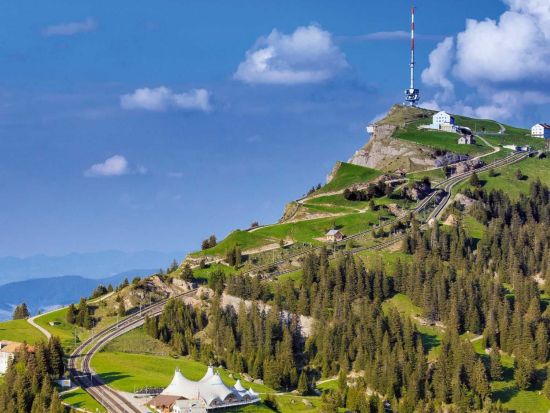 スイスアルプスの女王 リギ山＆ルツェルン市内　日帰り観光ツアー ＜チューリッヒ発／英語ガイド＞