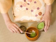 Tea ceremony bowl and powder cropped