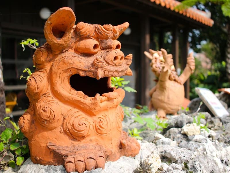 Shisa statue cropped