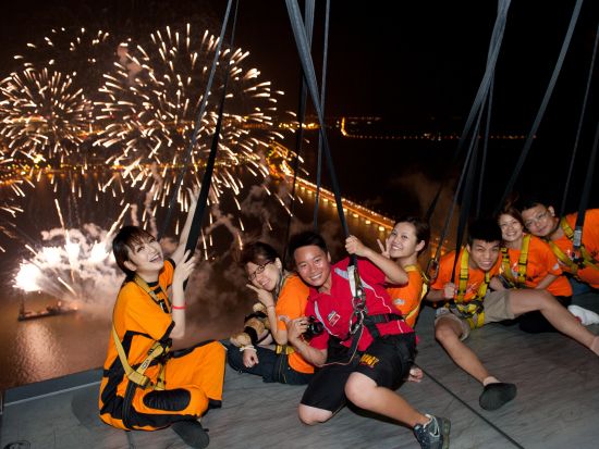 マカオタワースカイウォーク事前予約　地上233mを歩くスリル体験 ＜チケット予約＞