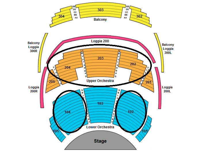 O Cirque Du Soleil Tickets Seating Chart