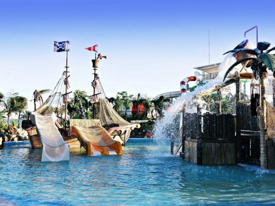 「ジェイパークアイランドリゾート&ウォーターパーク」1日パス　セブ最大のウォーターパークで1日中遊び放題＜送迎選択可／ランチ付き＞