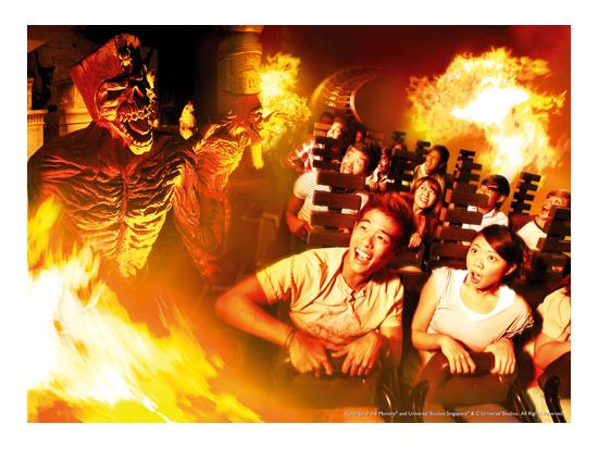 ユニバーサル・スタジオ・シンガポール＆シンガポール・オーシャナリウム入場チケット　2パークの1日パスがセットでお得！＜ホテルお迎え付き＞