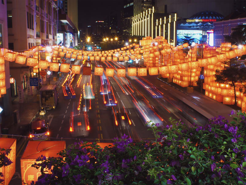Singapore Chinatown Lanterns