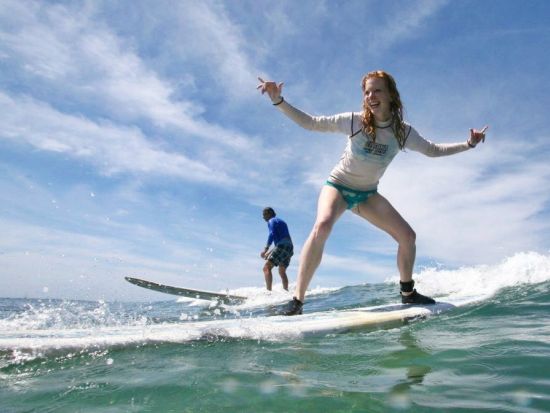 ハンズ・ヒーデマン　サーフィンレッスン