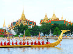 The Grand Palace by Chao Phraya River