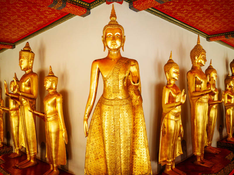 Golden Buddhas of Wat Pho