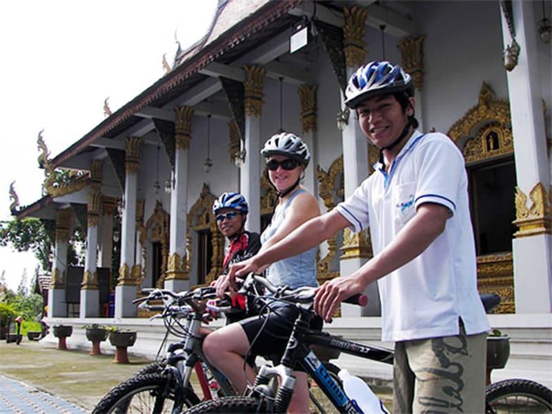 thailand chiang mai half day bike tour