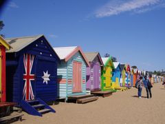 Take fun photos of the Brighton Beach bath boxes