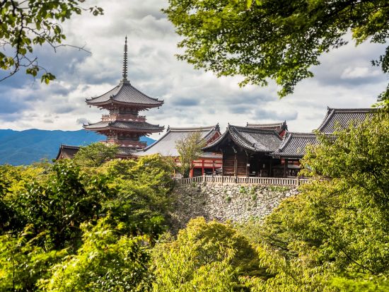 金閣寺＋銀閣寺＋清水寺 半日バスツアー 京都の世界遺産3ヶ所めぐり＜京都駅発＞by おこしバス（京都定期観光バス）