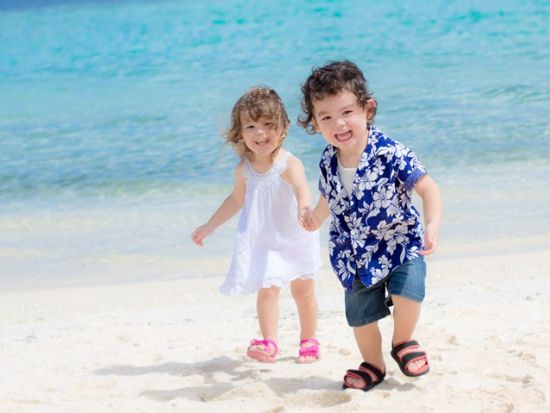 グアム キッズ＆ファミリーフォトプラン（ビーチ撮影）