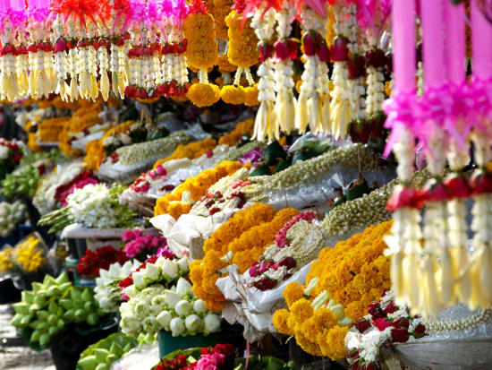 Bangkok Evening Flower Market Tour