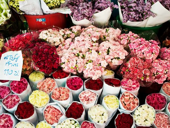 Bangkok Evening Flower Market Tour