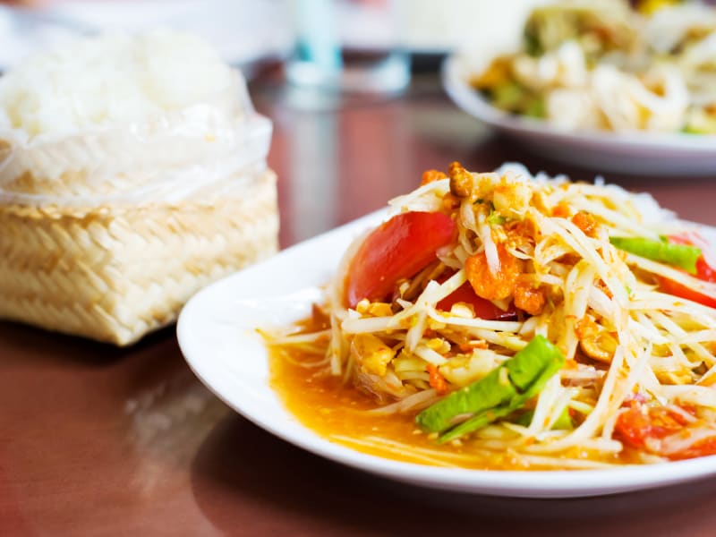 Indulge in an authentic Thai dinner
