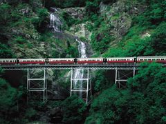 railway train stoney creek falls