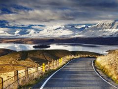 Christchurch to Queenstown Southern Alps