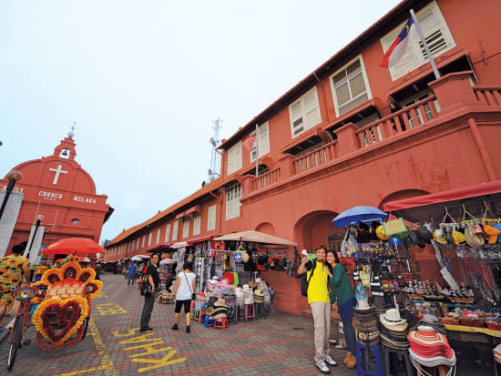Malacca The Red Square Christ Church Malaysia