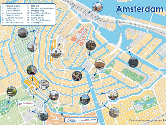 Amsterdam City Highlights Canal Cruise with Audio Guide tours ...