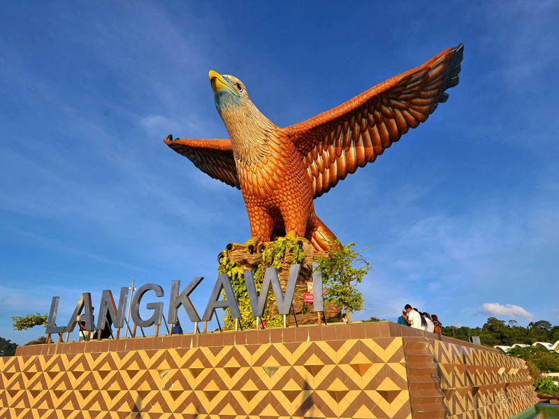 Langkawi island eagle square
