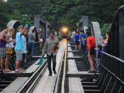 Death Railway in Kanchanaburi River Kwai Bridge
