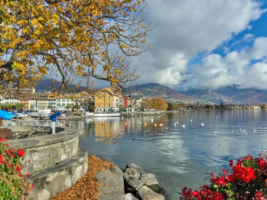 チャーリー・チャップリンゆかりの地ツアー　ヴヴェイ＆ラヴォー＆モントルー ＜英語ドライバーガイド／ジュネーブ発＞