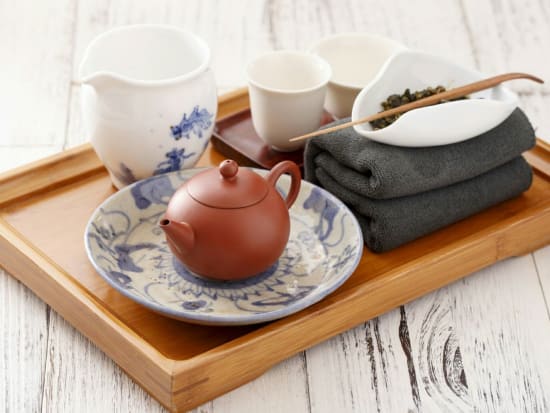 竹里館(ジューリグァン) 茶芸館で台湾茶に親しむ茶芸教室　選べる3つの講座＜午前・午後／日本語／点心付きオプションあり＞
