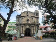 View_of_Poblacion_church_from_Plaza_Cristo_Rey