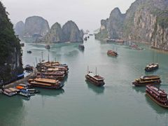 Halong bay cruise ships vietnam day tour
