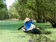 boat trip at my tho vietnam