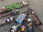 Mekong floating market