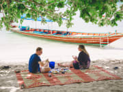 Beach Picnic Koh Samui Island Thailand