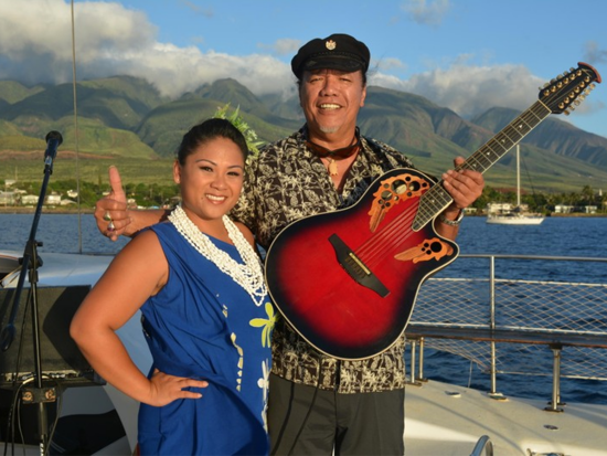 サンセットセーリング　シーマウイⅡ号　生演奏プラン＆貸切プランもご用意＜軽食・飲み放題付き／カアナパリビーチ発＞by シー・マウイ