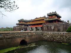 citadel in imperial city hue vietnam