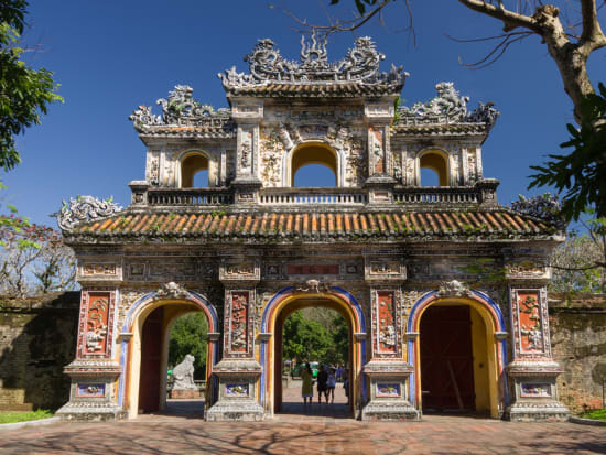 Gate of the citadel Imperial Forbidden City in Hue
