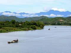 perfume river hue vietnam traditional boat