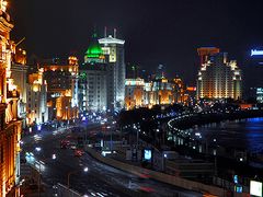 Shanghai The Bund city skyline