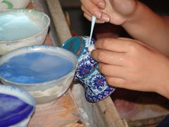 Beijing Cloisonne Factory Making Cloisonne