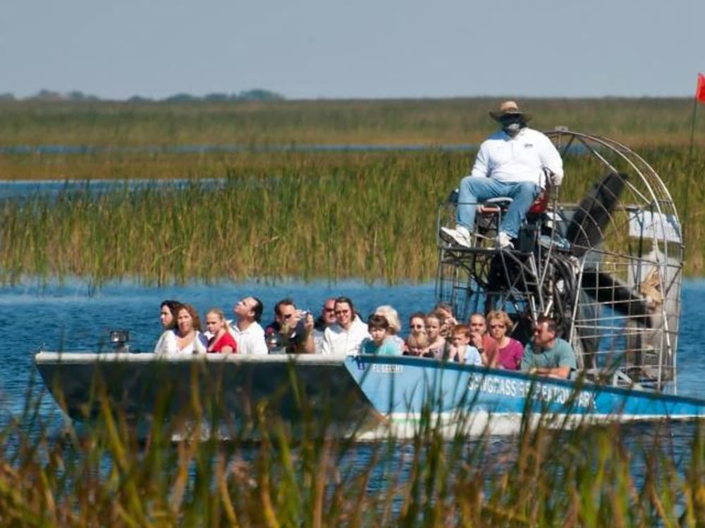 Sawgrass Recreation Park  Everglades Airboat Tours, Florida