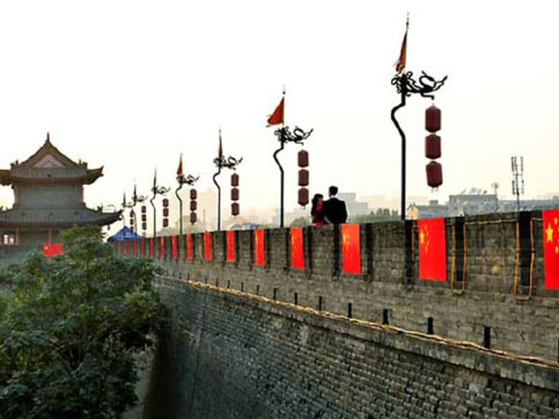 Xian_Ancient City Wall in Xi'an