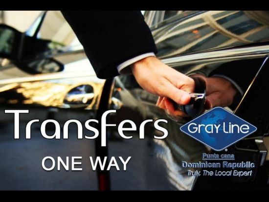 【空港送迎】プンタカナ空港→プンタカナ市内ホテル 片道送迎サービス＜1～6名貸切バン／英語ドライバー＞