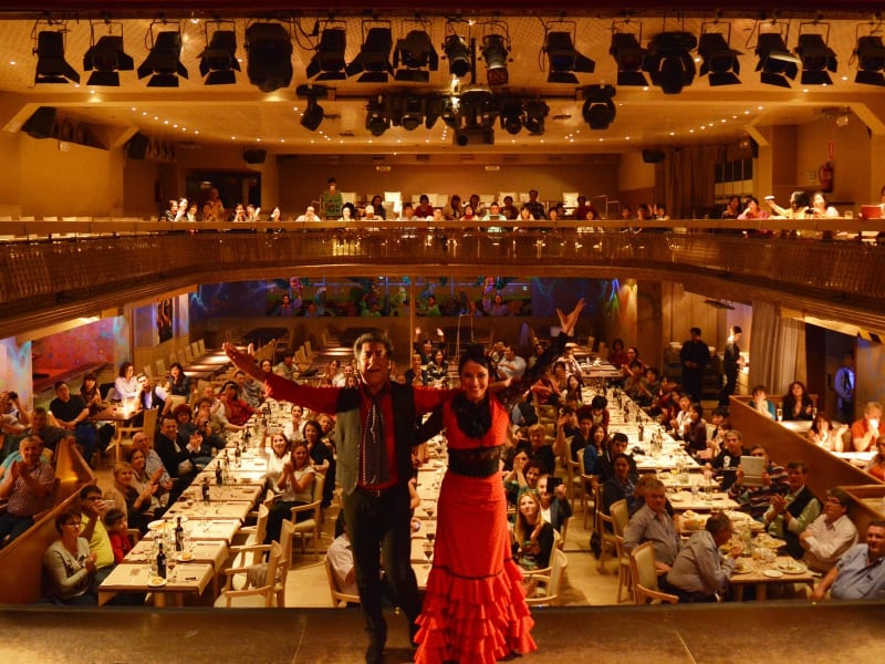 Spain, Barcelona, Flamenco Dance and Dinner