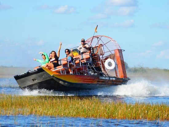 Miami Double Decker Bus City Tour And Everglades Airboat Adventure Save With This Exceptional Combo Taking You On A Guided Tour Of Miami City And Then An Airboat Ride Through One The Most Unique Ecosystems In World